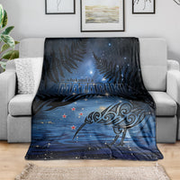 Matariki Kiwi Blanket Silver Fern LT01 - Polynesian Pride