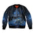 Personalised Matariki Kiwi Bomber Jacket Silver Fern