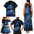 Personalised Matariki Kiwi Family Matching Tank Maxi Dress and Hawaiian Shirt Silver Fern