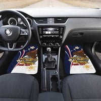 Personalized American Samoa Car Mats Amerika Samoa Bald Eagle