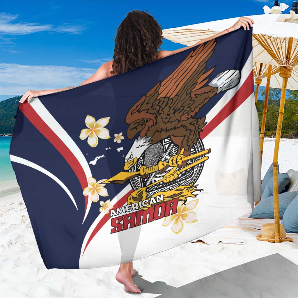 Personalized American Samoa Sarong Amerika Samoa Bald Eagle