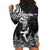 New Zealand Silver Fern Rugby Hoodie Dress Maori Tiki Player With Ta Moko Tribal LT01 - Polynesian Pride