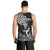 New Zealand Silver Fern Rugby Men Tank Top Maori Tiki Player With Ta Moko Tribal LT01 - Polynesian Pride