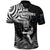 New Zealand Silver Fern Rugby Polo Shirt Maori Tiki Player With Ta Moko Tribal LT01 - Polynesian Pride