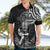 Custom New Zealand Silver Fern Rugby Hawaiian Shirt Maori Tiki Player With Ta Moko Tribal LT01 - Polynesian Pride