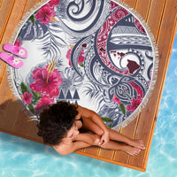 Hawaii Kakau Mix Paisley Pattern Beach Blanket Polynesian Tropical Unique Style LT01 - Polynesian Pride
