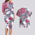 Hawaii Kakau Mix Paisley Pattern Couples Matching Long Sleeve Bodycon Dress and Hawaiian Shirt Polynesian Tropical Unique Style LT01 - Polynesian Pride