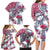 Hawaii Kakau Mix Paisley Pattern Family Matching Long Sleeve Bodycon Dress and Hawaiian Shirt Polynesian Tropical Unique Style LT01 - Polynesian Pride