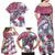 Hawaii Kakau Mix Paisley Pattern Family Matching Off Shoulder Maxi Dress and Hawaiian Shirt Polynesian Tropical Unique Style LT01 - Polynesian Pride