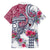 Hawaii Kakau Mix Paisley Pattern Family Matching Short Sleeve Bodycon Dress and Hawaiian Shirt Polynesian Tropical Unique Style LT01 - Polynesian Pride