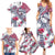 Hawaii Kakau Mix Paisley Pattern Family Matching Summer Maxi Dress and Hawaiian Shirt Polynesian Tropical Unique Style LT01 - Polynesian Pride