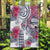 Hawaii Kakau Mix Paisley Pattern Garden Flag Polynesian Tropical Unique Style LT01 Garden Flag White - Polynesian Pride