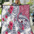 Hawaii Kakau Mix Paisley Pattern Quilt Polynesian Tropical Unique Style LT01 White - Polynesian Pride