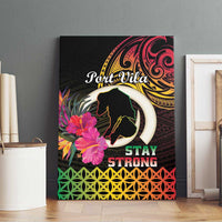 Vanuatu Port Vila Stay Strong Canvas Wall Art Long God Yumi Stanap LT01 - Polynesian Pride