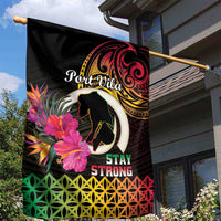 Vanuatu Port Vila Stay Strong Garden Flag Long God Yumi Stanap LT01 - Polynesian Pride