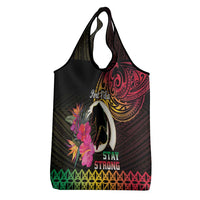Vanuatu Port Vila Stay Strong Grocery Bag Long God Yumi Stanap
