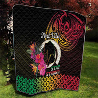 Vanuatu Port Vila Stay Strong Quilt Long God Yumi Stanap