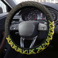 Vanuatu Port Vila Stay Strong Steering Wheel Cover Long God Yumi Stanap LT01 - Polynesian Pride
