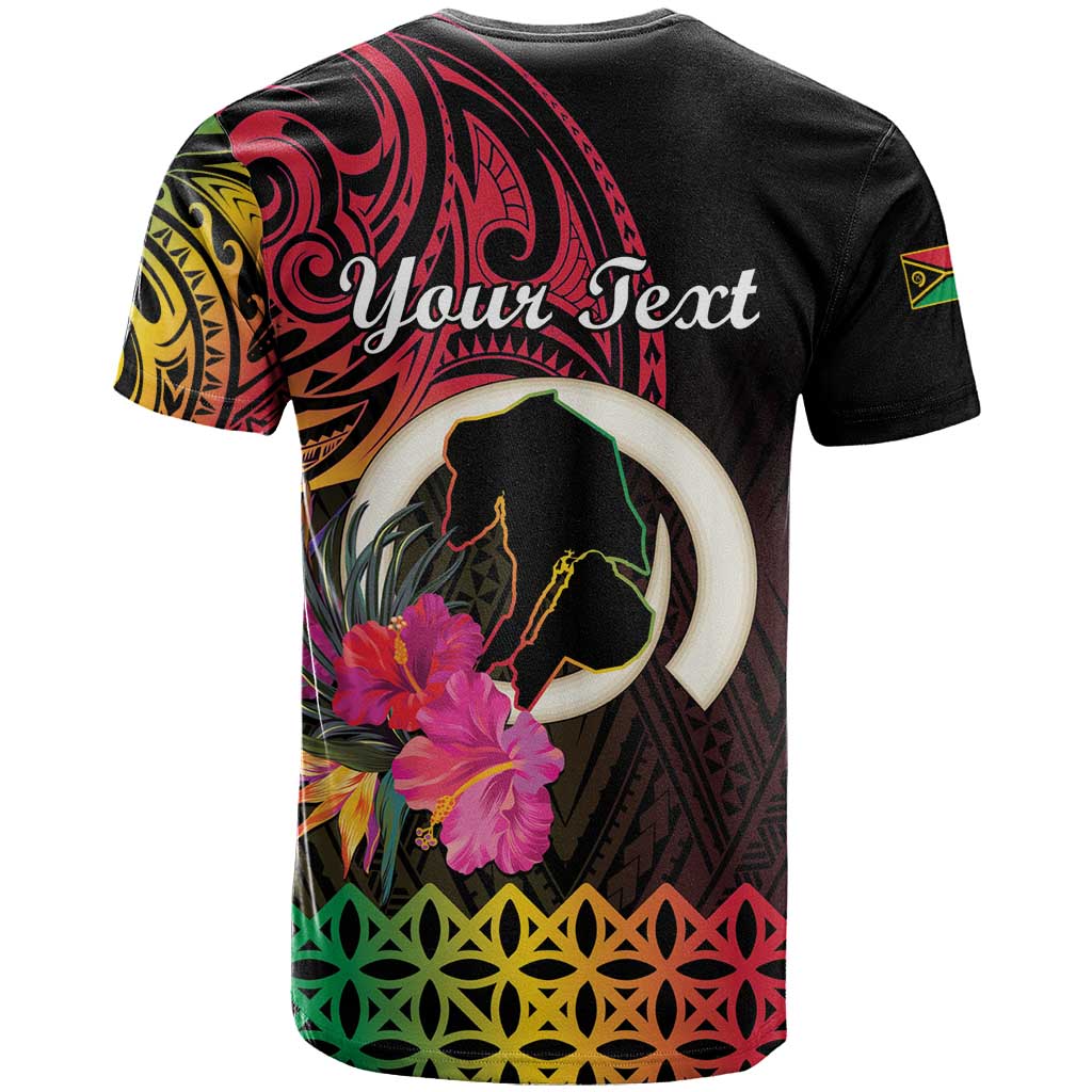Personalised Vanuatu Port Vila Stay Strong T Shirt Long God Yumi Stanap
