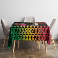 Vanuatu Port Vila Stay Strong Tablecloth Long God Yumi Stanap LT01 - Polynesian Pride