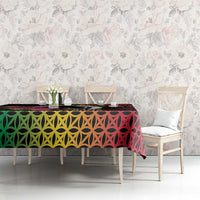 Vanuatu Port Vila Stay Strong Tablecloth Long God Yumi Stanap LT01 - Polynesian Pride