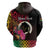 Personalised Vanuatu Port Vila Stay Strong Zip Hoodie Long God Yumi Stanap