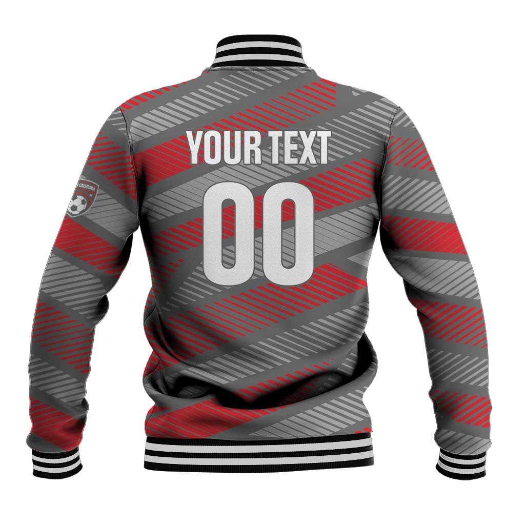 Custom Football 2026 New Caledonia Baseball Jacket Kagus Come On LT01 - Polynesian Pride
