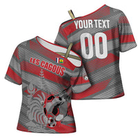 Custom Football 2026 New Caledonia Cross Shoulder Shirt Kagus Come On LT01 - Polynesian Pride