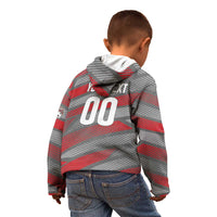Custom Football 2026 New Caledonia Kid Hoodie Kagus Come On LT01 - Polynesian Pride