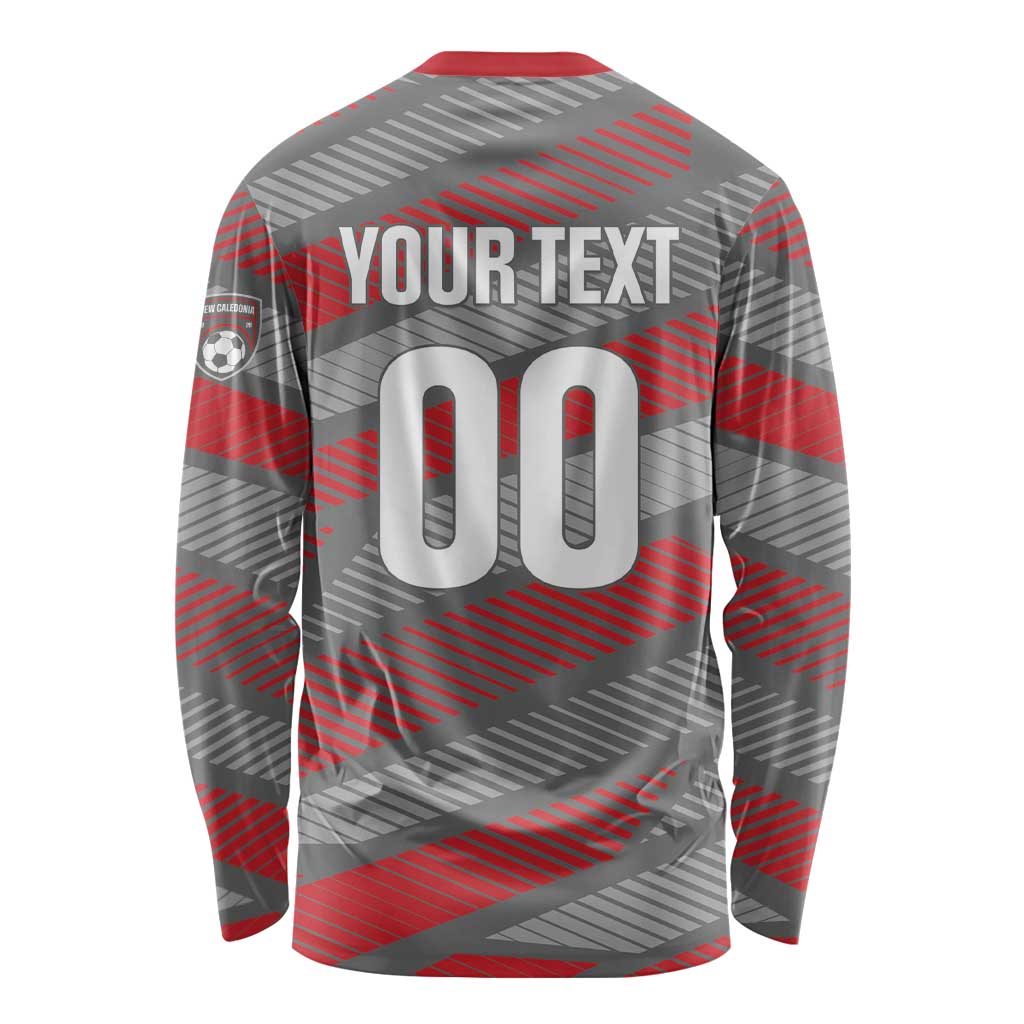 Custom Football 2026 New Caledonia Long Sleeve Shirt Kagus Come On LT01 - Polynesian Pride