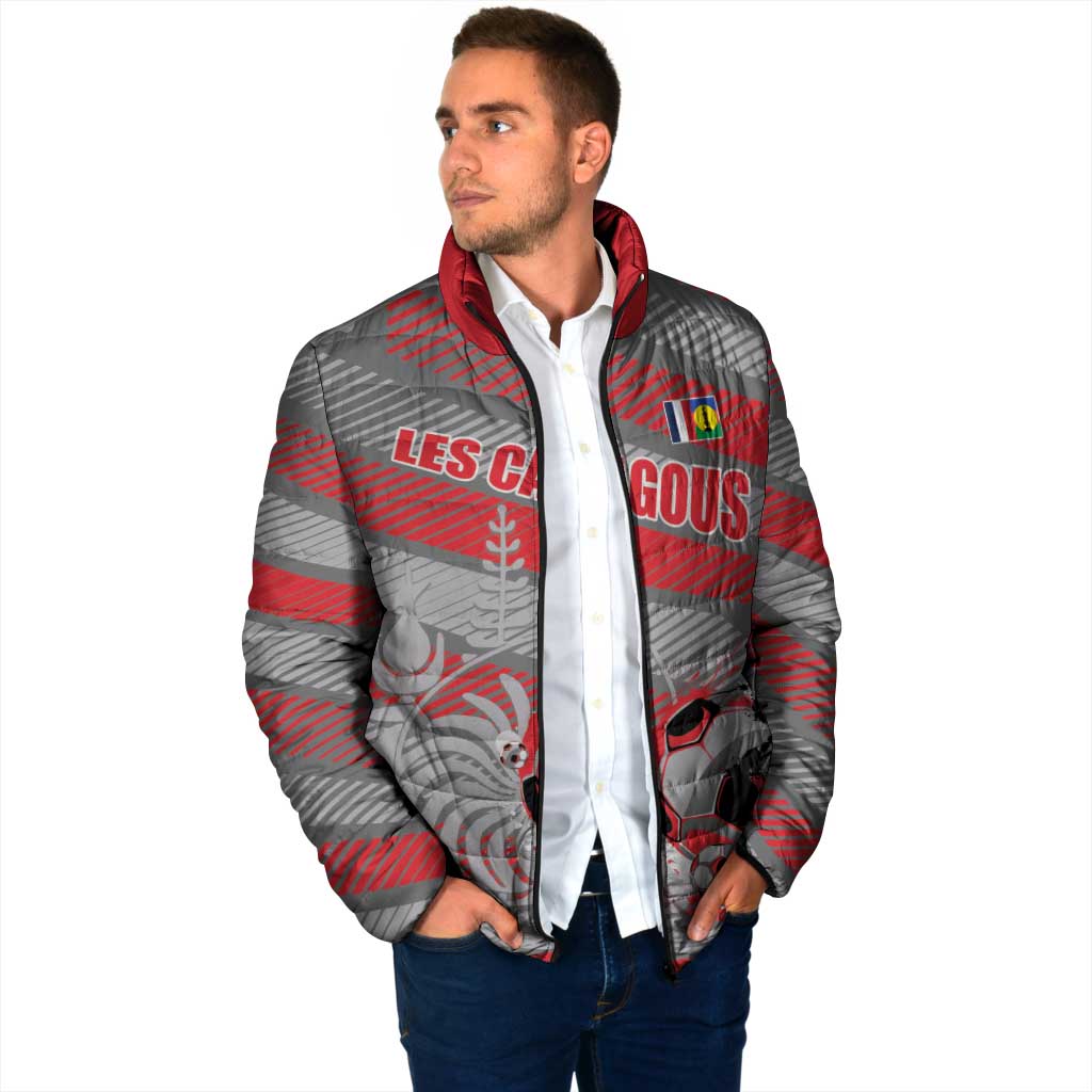 Custom Football 2026 New Caledonia Padded Jacket Kagus Come On LT01 - Polynesian Pride