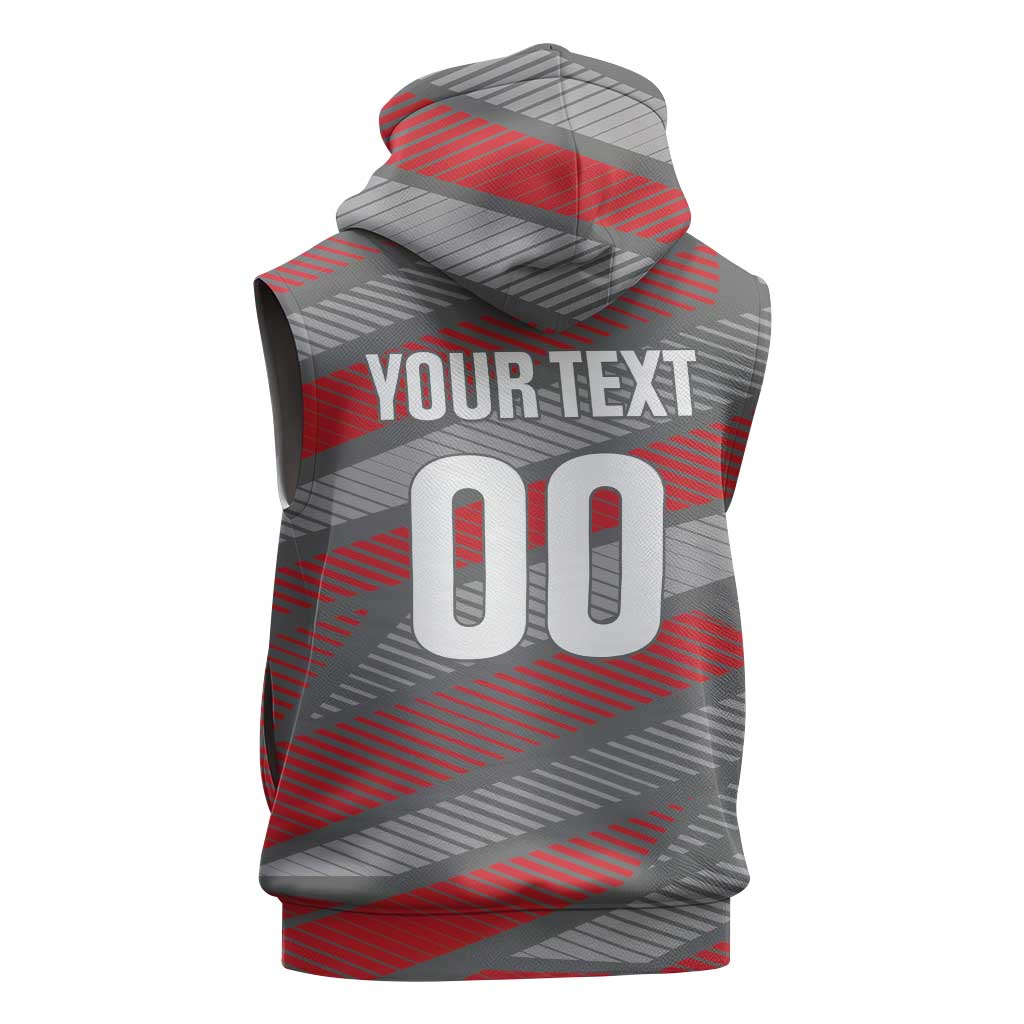 Custom Football 2026 New Caledonia Sleeveless Hoodie Kagus Come On LT01 - Polynesian Pride