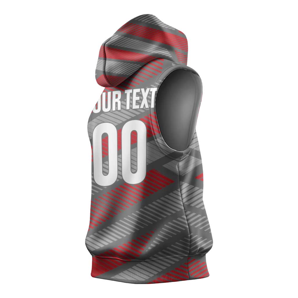 Custom Football 2026 New Caledonia Sleeveless Hoodie Kagus Come On LT01 - Polynesian Pride
