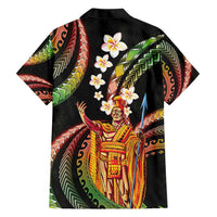 Hawaii King Kamehameha Hawaiian Shirt Fantastic Plumeria Reggae