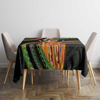 Hawaii King Kamehameha Tablecloth Fantastic Plumeria Reggae