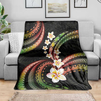 Hawaii Plumeria Reggae Blanket Polynesian Pattern LT01 - Polynesian Pride