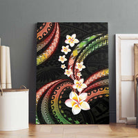 Hawaii Plumeria Reggae Canvas Wall Art Polynesian Pattern LT01 - Polynesian Pride