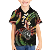 Hawaii Shaka Sign Hawaiian Shirt Fantastic Frangipani Reggae LT01 - Polynesian Pride