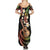 Hawaiian Ukulele Family Matching Summer Maxi Dress and Hawaiian Shirt Jawaiian Fantastic Plumeria