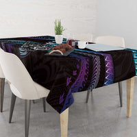 Hawaii Shaka Sign Tablecloth Fantastic Frangipani Amethyst Gradient LT01 - Polynesian Pride