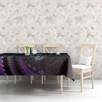 Hawaii Shaka Sign Tablecloth Fantastic Frangipani Amethyst Gradient LT01 - Polynesian Pride
