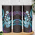 Hawaiian Ukulele Skinny Tumbler Amethyst Gradient Fantastic Plumeria