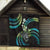 Hawaii Shaka Sign Quilt Fantastic Frangipani Chartreuse Cyan