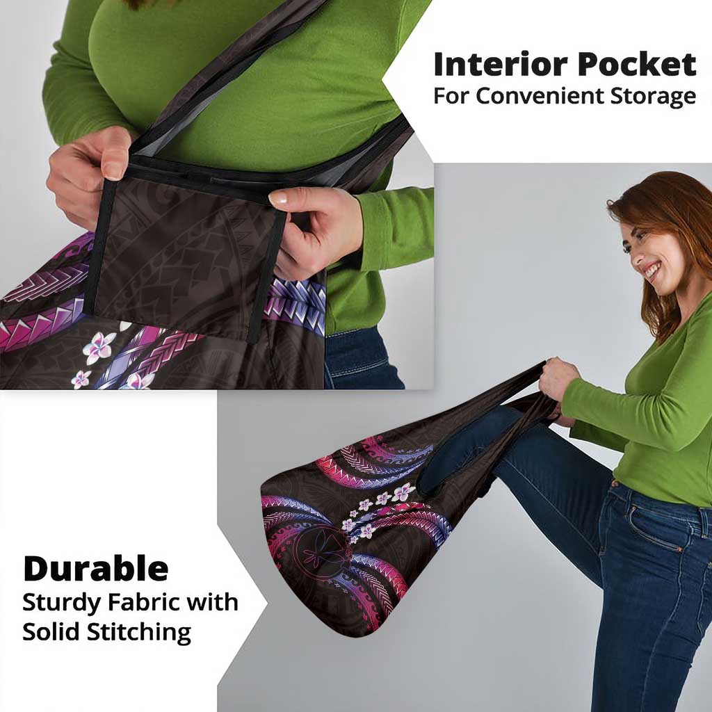 Hawaii Map Kanaka Maoli Grocery Bag Fantastic Frangipani Sweet Dream