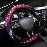 Hawaii Map Kanaka Maoli Steering Wheel Cover Fantastic Frangipani Sweet Dream