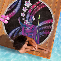 Hawaii King Kamehameha Beach Blanket Fantastic Plumeria Sweet Vibes