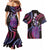 Hawaii King Kamehameha Couples Matching Mermaid Dress and Hawaiian Shirt Fantastic Plumeria Sweet Vibes