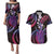 Hawaii King Kamehameha Couples Matching Puletasi and Hawaiian Shirt Fantastic Plumeria Sweet Vibes