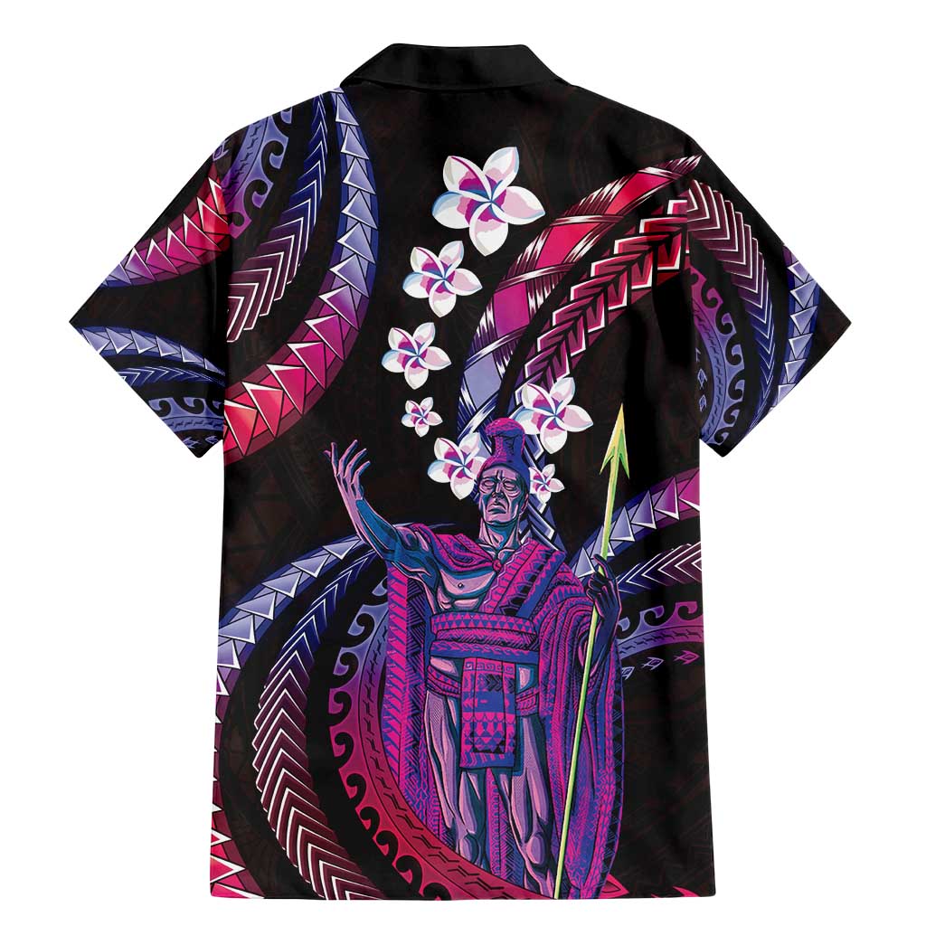 Hawaii King Kamehameha Family Matching Mermaid Dress and Hawaiian Shirt Fantastic Plumeria Sweet Vibes