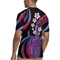Hawaii King Kamehameha Rugby Jersey Fantastic Plumeria Sweet Vibes
